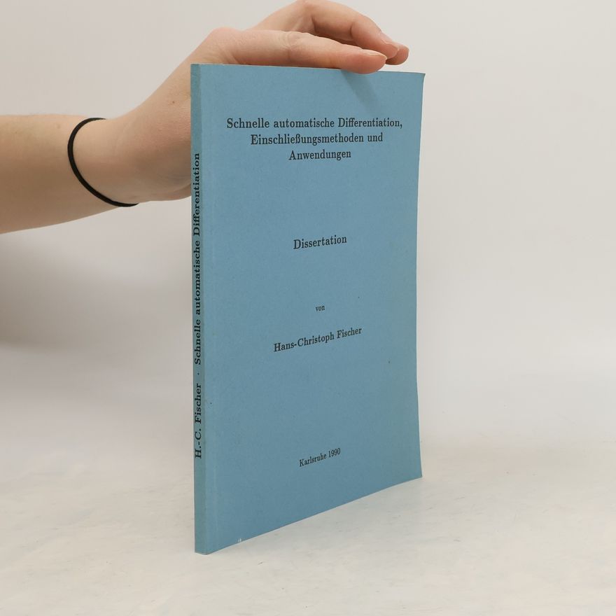 Hans-Christoph Fischer Schnelle automatische Differentiation