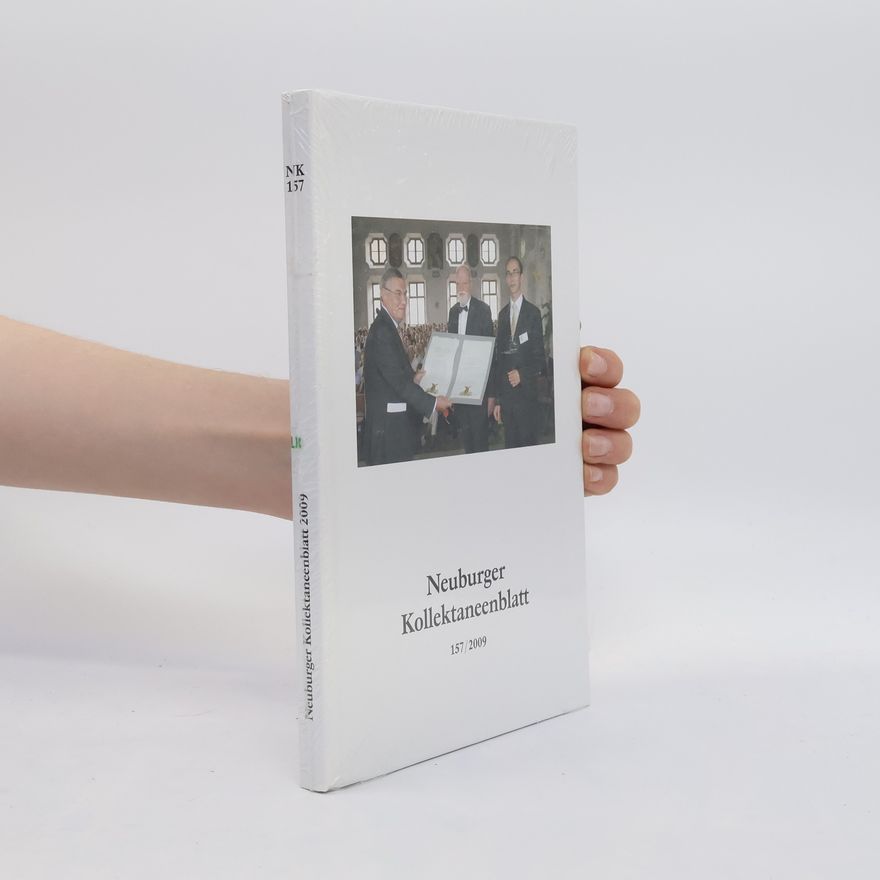 Autorenkollektiv Neuburger Kollektaneenblatt 157/2009