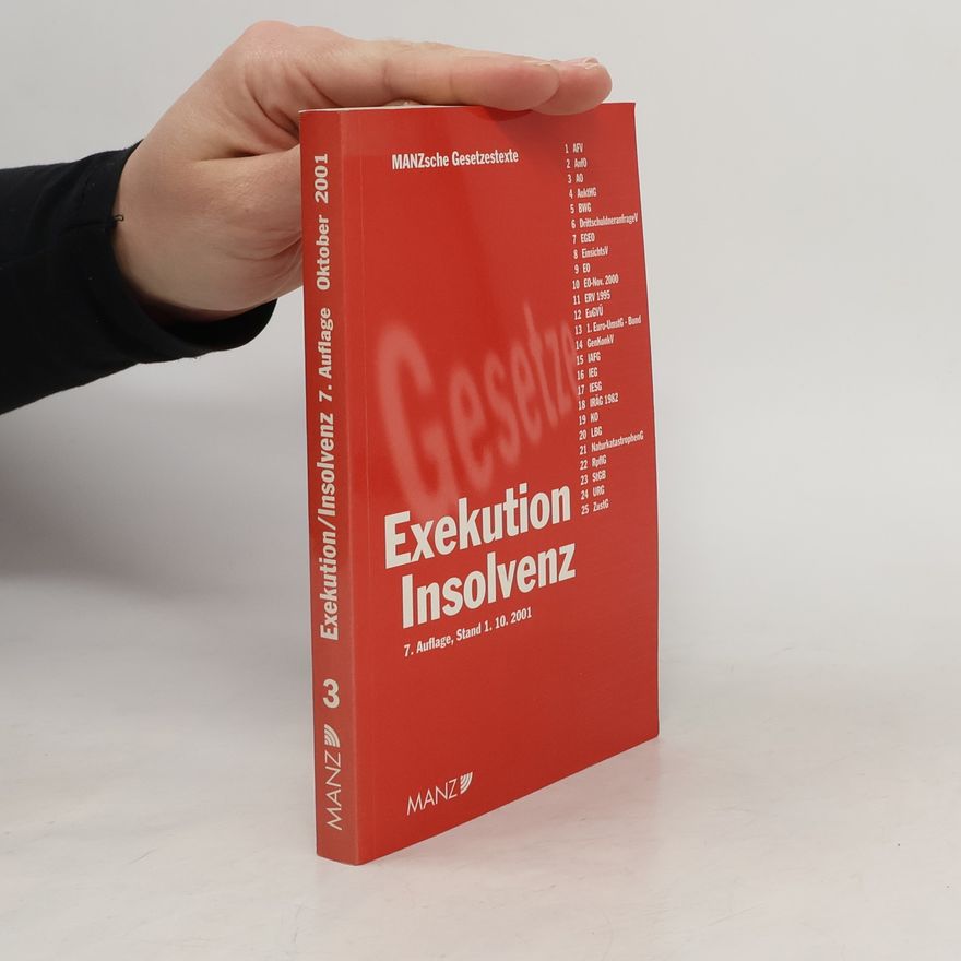 Autorenkollektiv Exekution Insolvenz. 7. Auflage