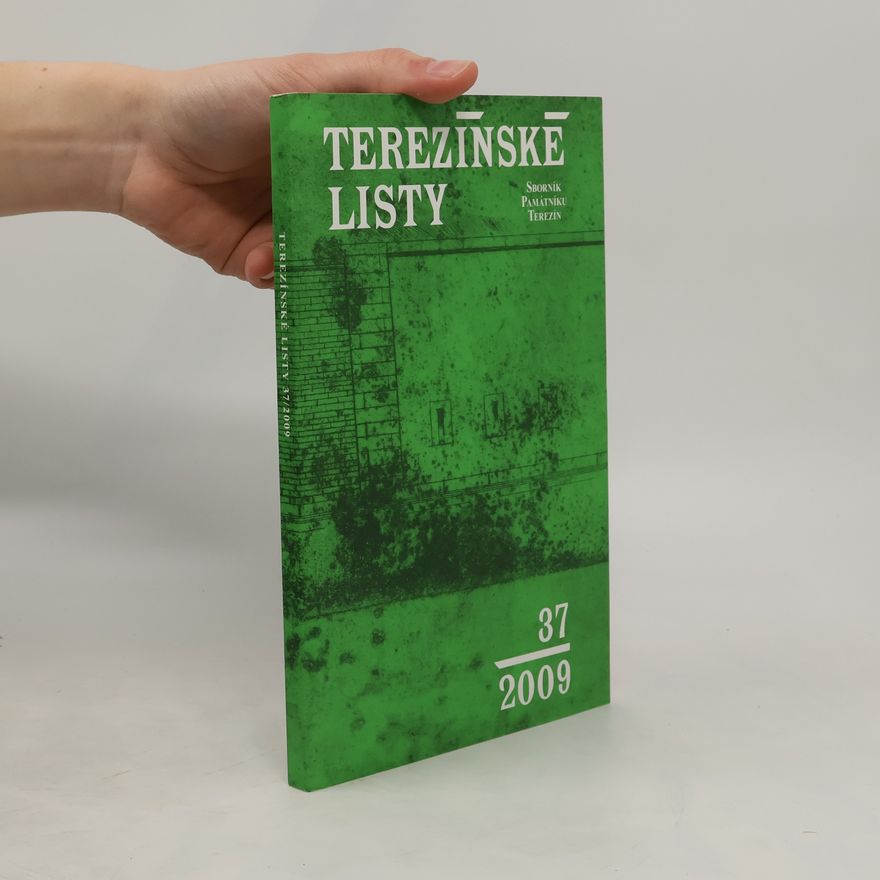 Vojtěch Blodig Terezínské listy. 37/2009