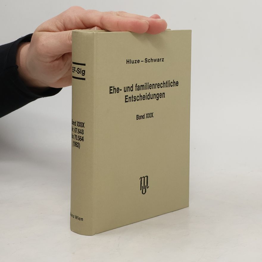 Kolektiv autorů Ehe- und familienrechtliche Entscheidungen