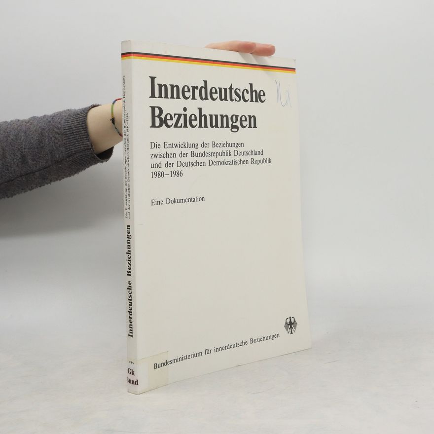 Autorenkollektiv Innerdeutsche Beziehungen