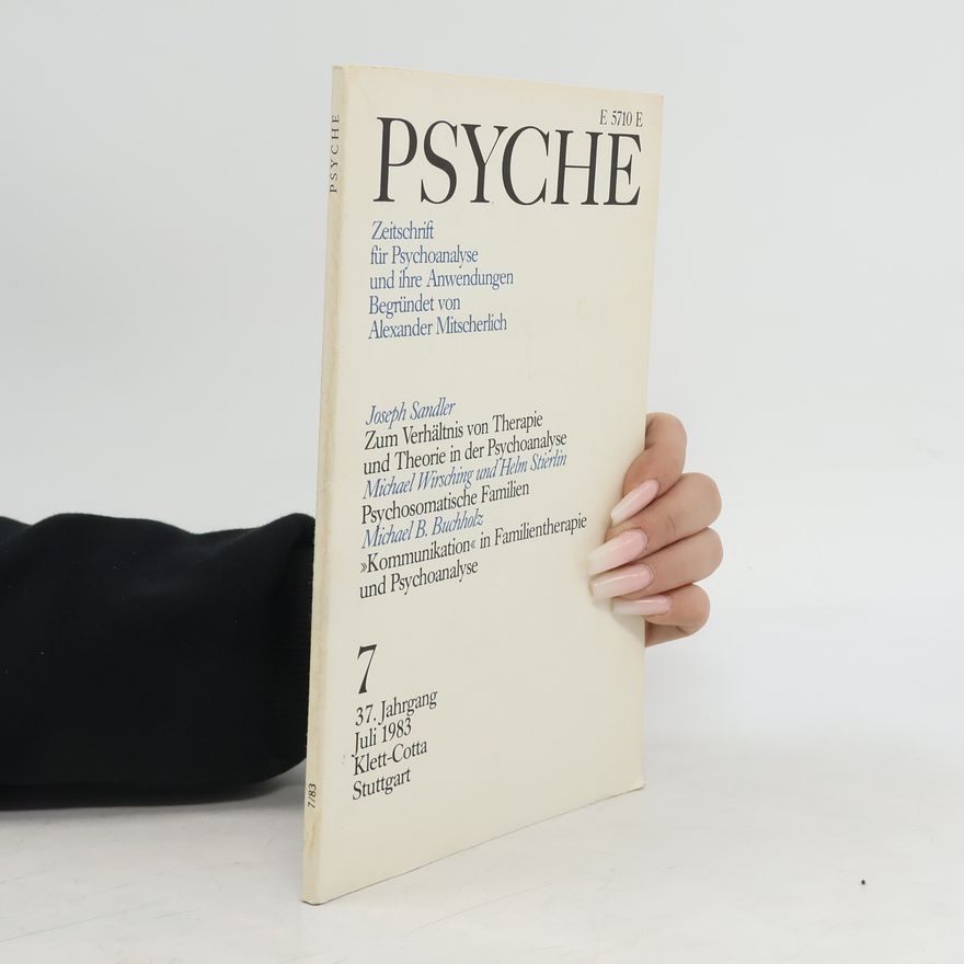 Collectif d'auteurs Psyche 37. Jahrgang 1983, Heft 7