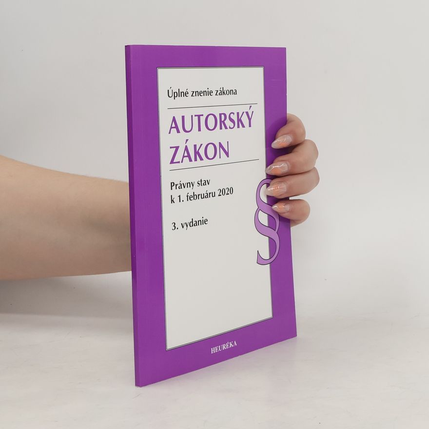 Kolektiv autorů Autorský zákon