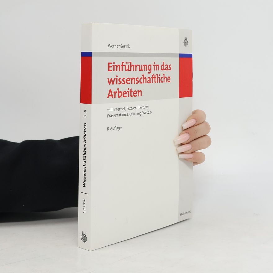 Werner Sesink Einführung in das wissenschaftliche Arbeiten