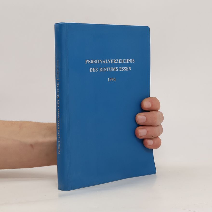 Collectif d'auteurs Personalverzeichnis des bistums Essen 1994
