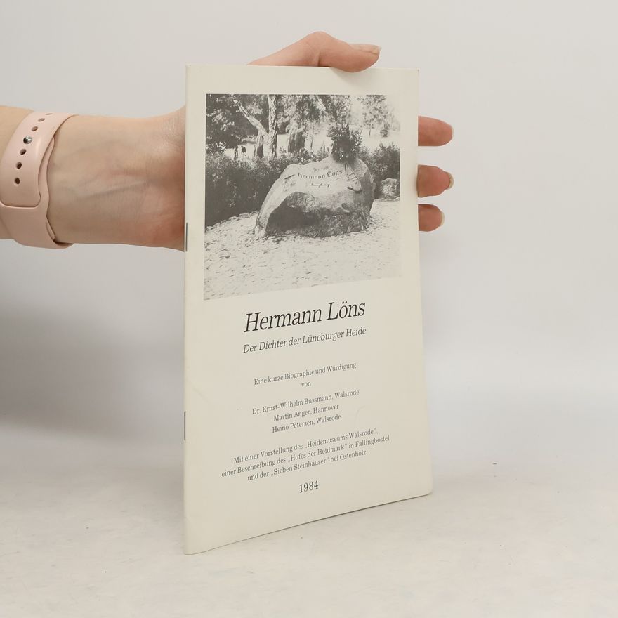 Hermann Löns Dichter der Lüneburger Heide