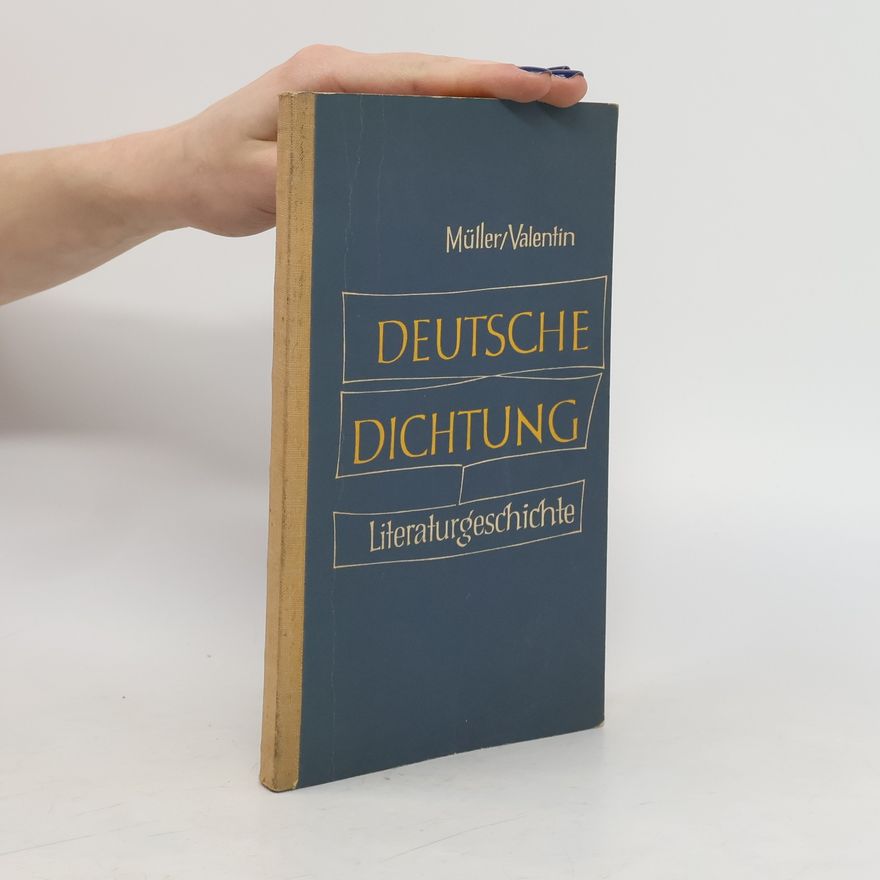Gerold Valentin Deutsche Dichtung