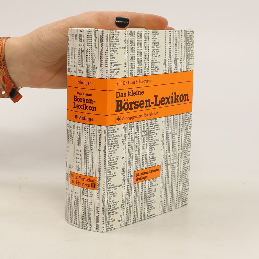 Hans Büschgen Das kleine Börsen-Lexikon