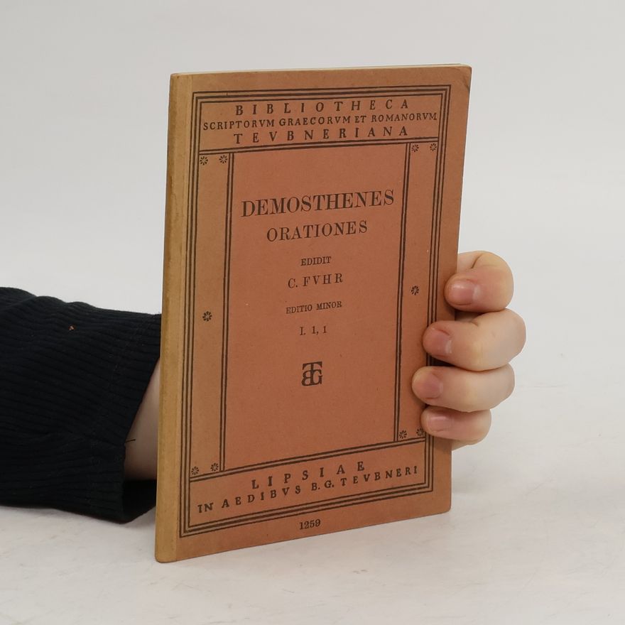 Carolus Fuhr Demosthenes Orationes I. 1, 1