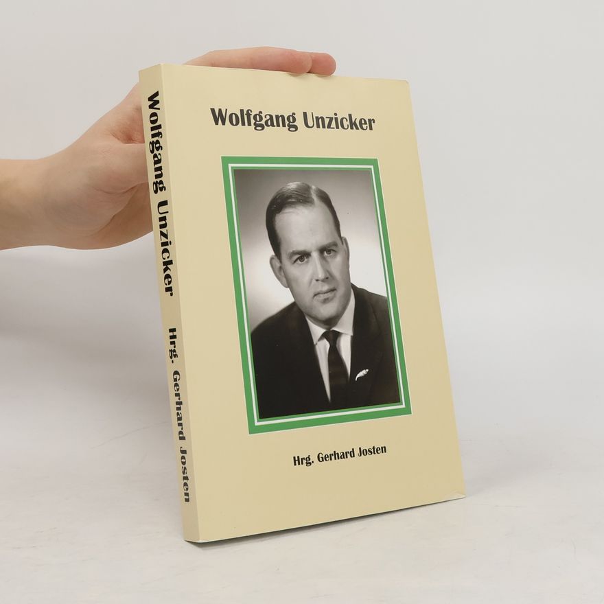 Gerhard Josten Wolfgang Unzicker