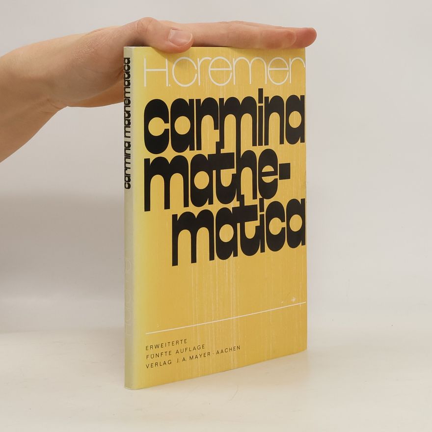 Hubert Cremer Carmina mathematica