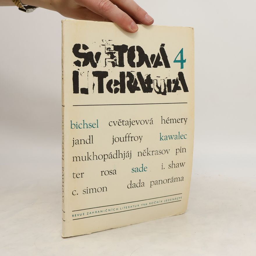 Various authors Světová literatura 4/1966