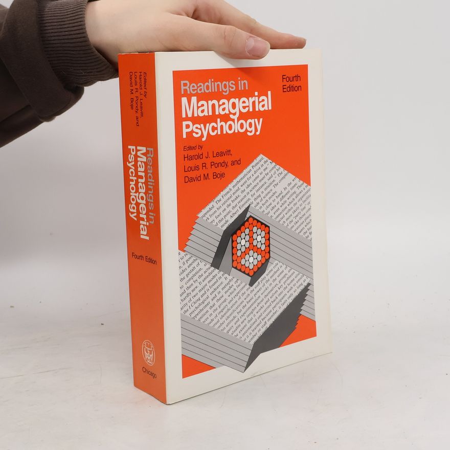 David M. Boje Readings in Managerial Psychology