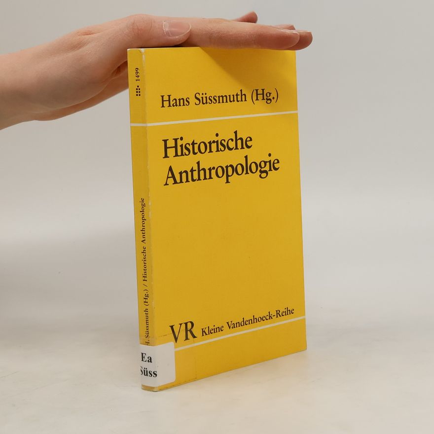 Hans Süssmuth Historische Anthropologie