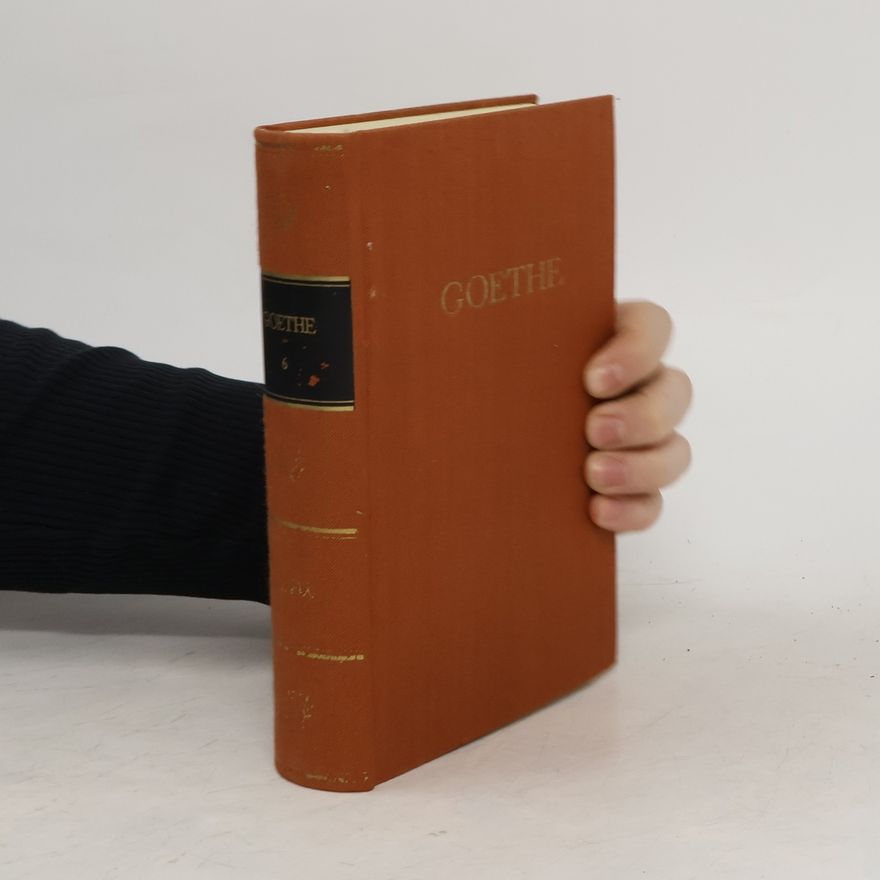 Johann Wolfgang von Goethe Goethes Werke 6