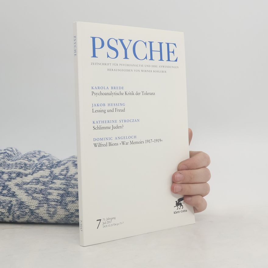 Various authors Psyche. 71. Jahrgang