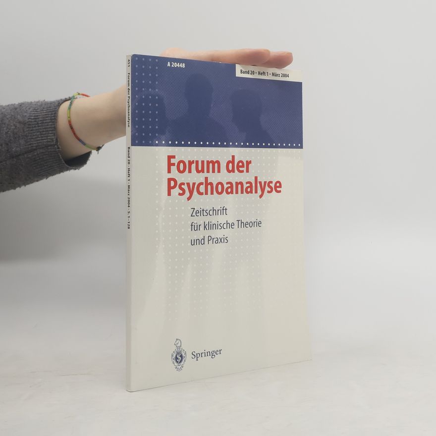 Friedrich Beese Forum der Psychoanalyse 20. 3/2004