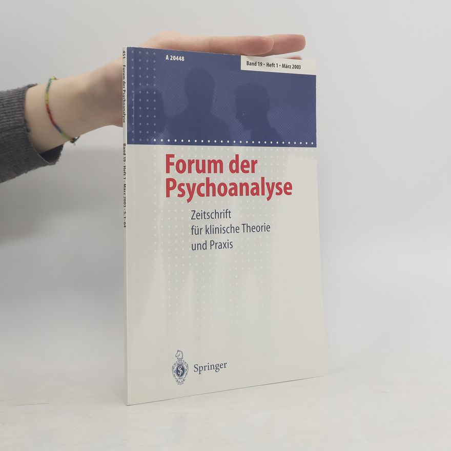 Various authors Forum der Psychoanalyse 3/2003