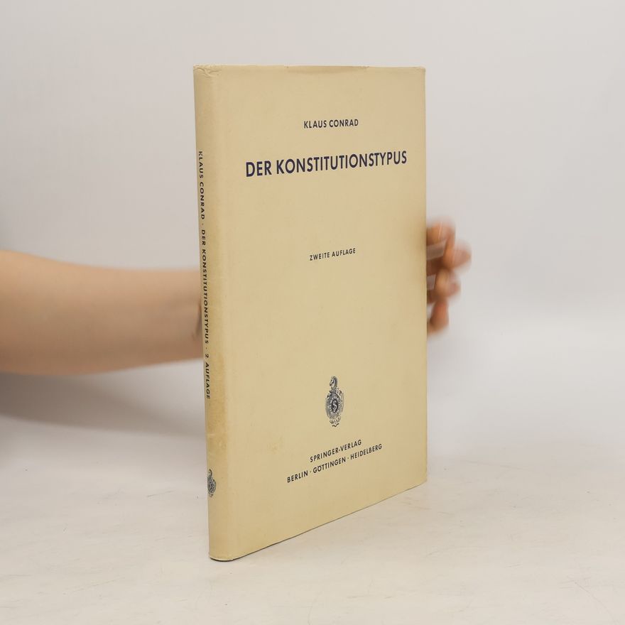 Klaus Conrad Der Konstitutionstypus