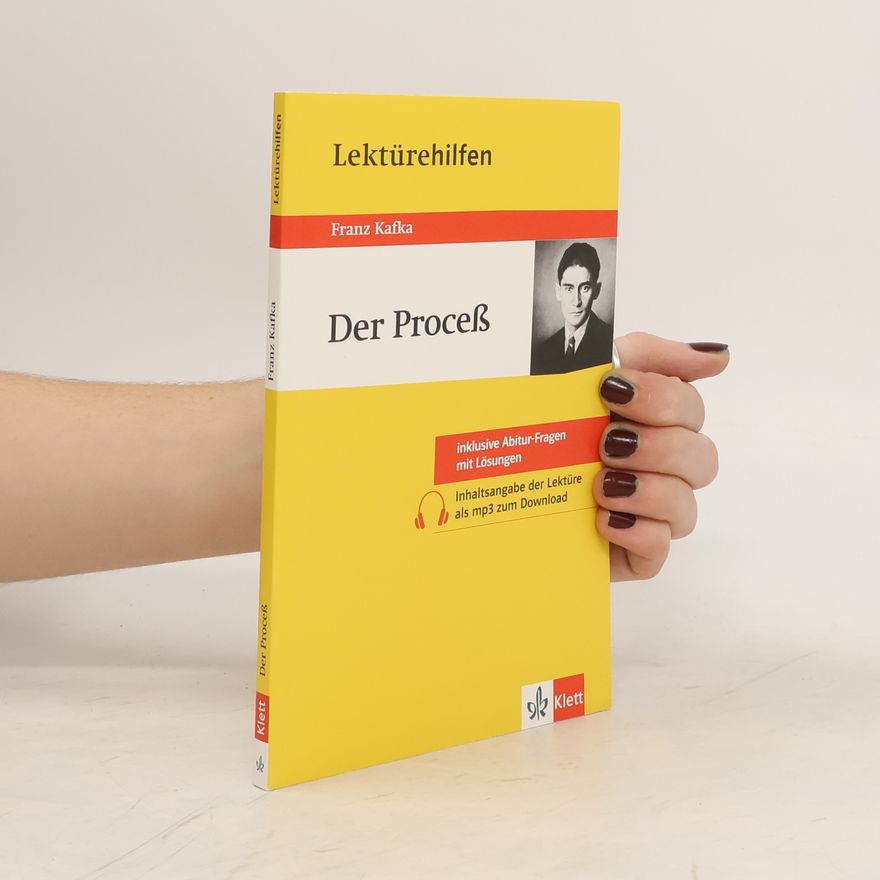 Thomas Gräff Lektürehilfen Franz Kafka 'Der Proceß'
