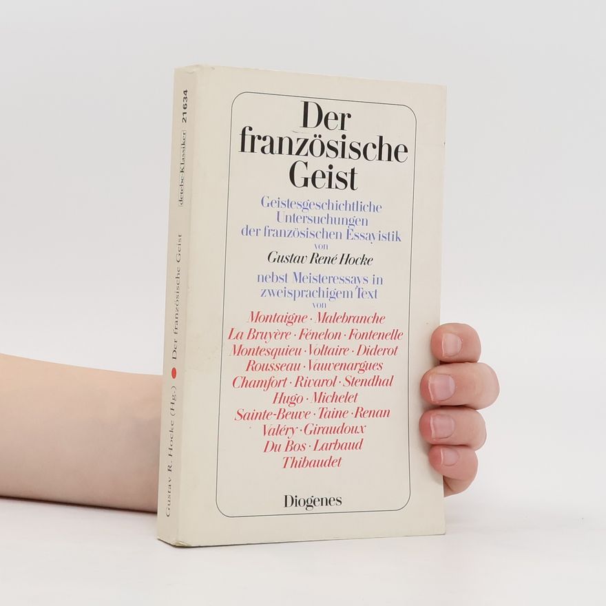 Gustav René Hocke Der französische Geist