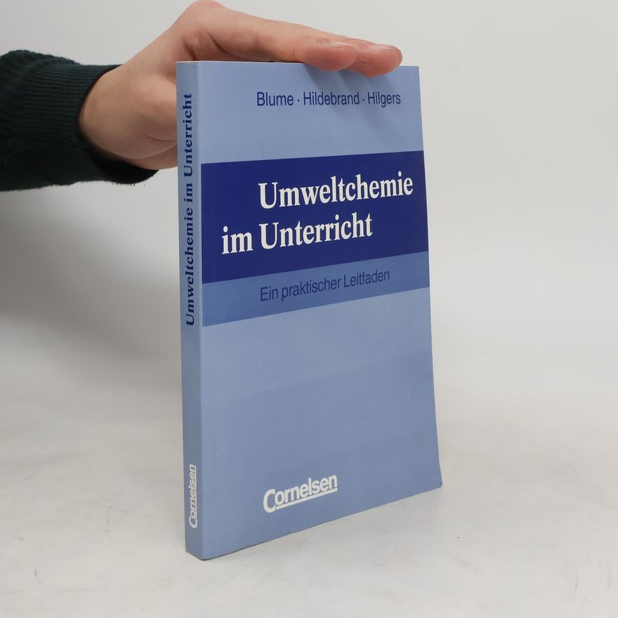 Rüdiger Blume Umweltchemie im Unterricht