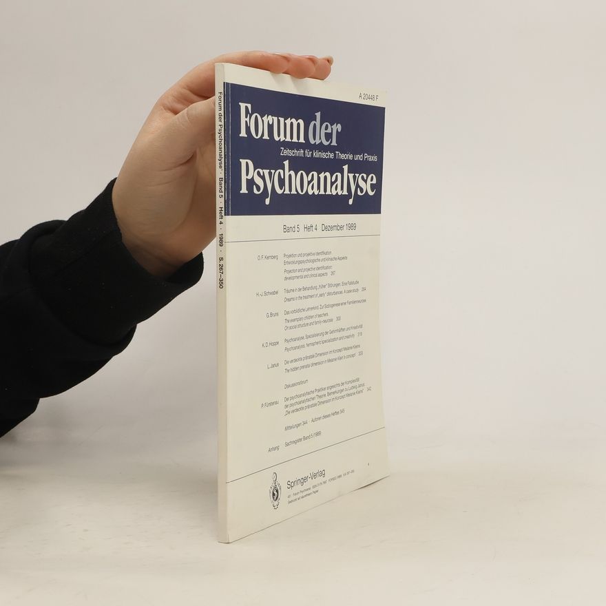 Various authors Forum der Psychoanalyse 5/1989