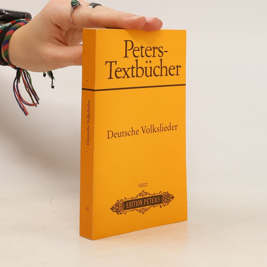 Autorenkollektiv Peters-Textbücher: Deutsche Volkslieder