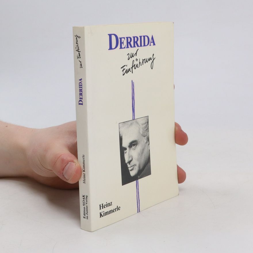 Heinz Kimmerle Derrida zur Einführung