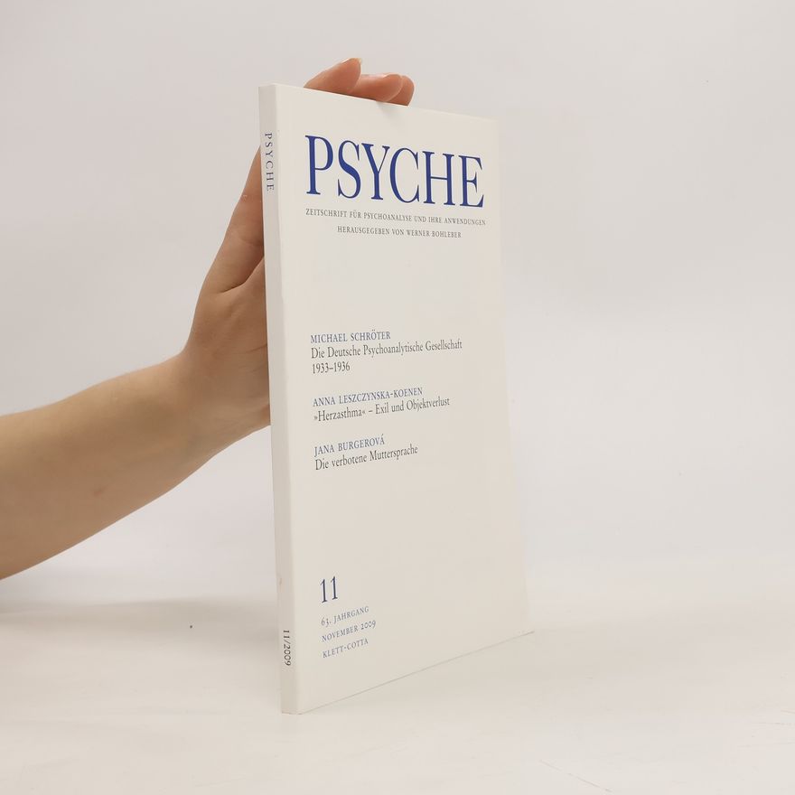 Michael Schröter Psyche 11/2009