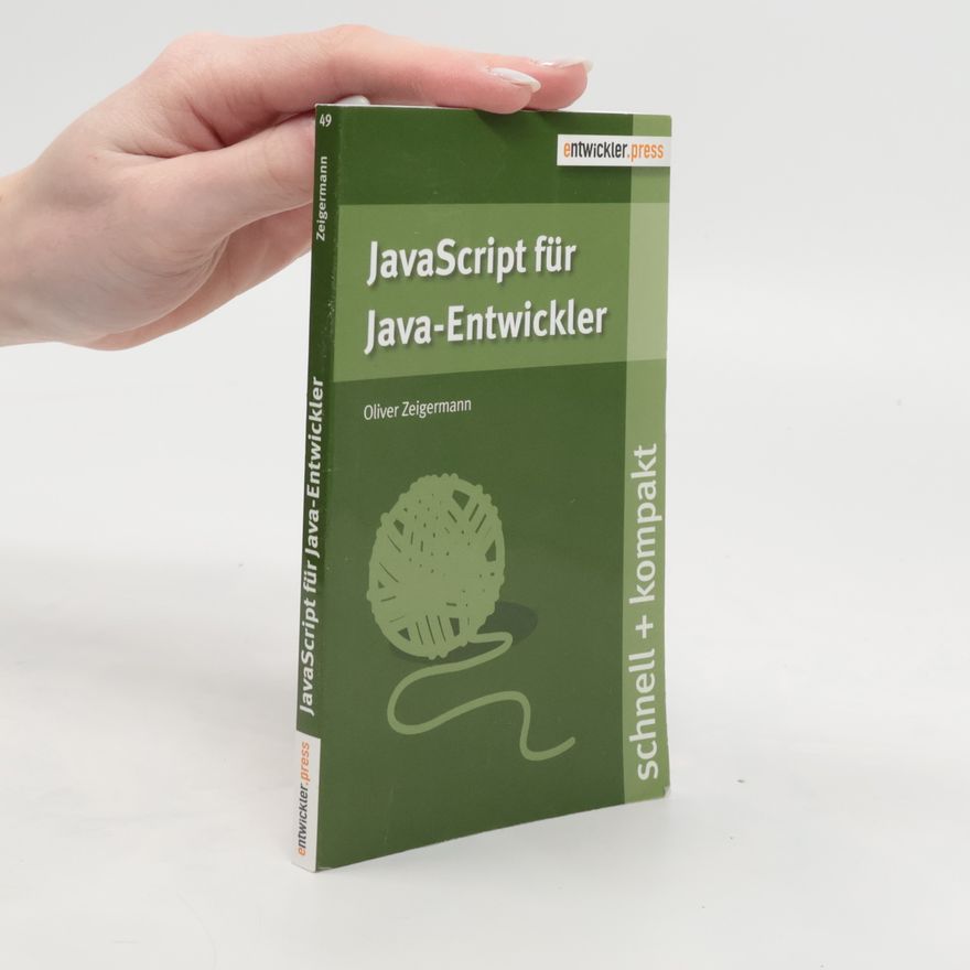 Oliver Zeigermann JavaScript für Java-Entwickler