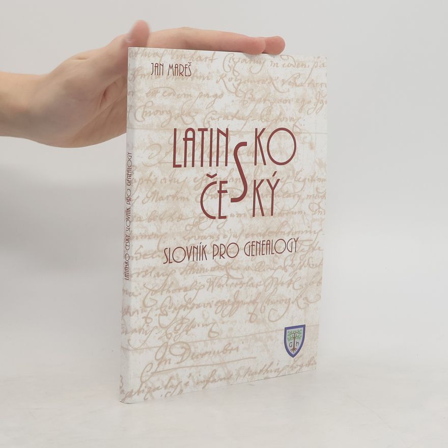 Jan Mareš Latinsko-český slovník pro genealogy