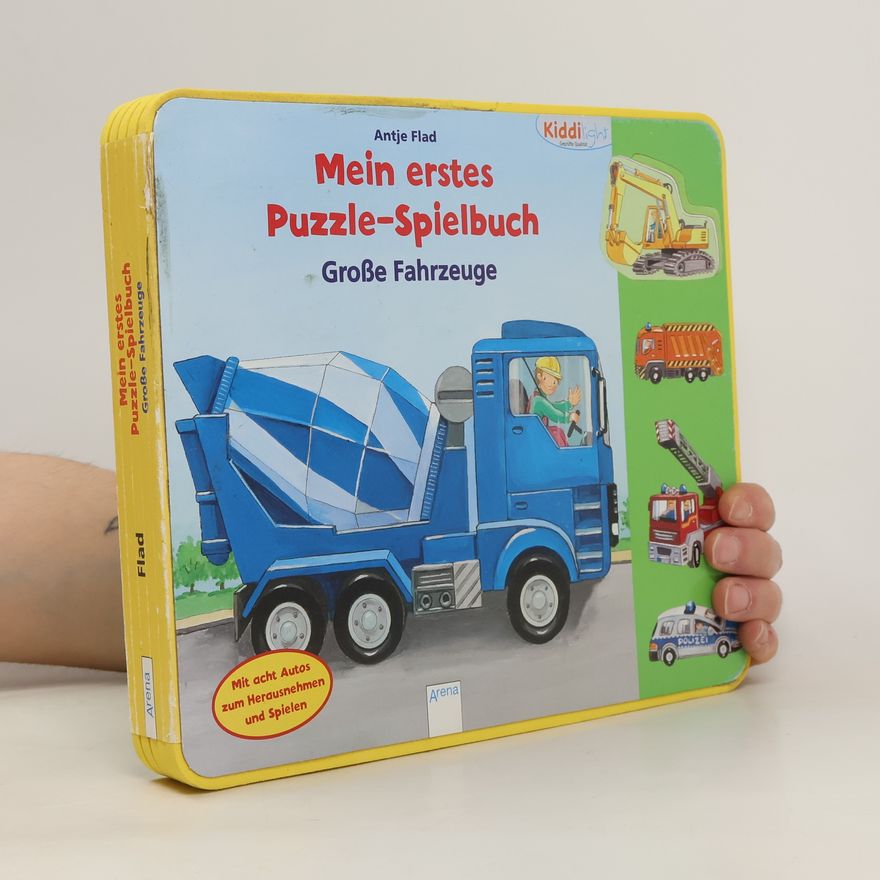 Antje Flad Mein erstes Puzzle-Spielbuch - große Fahrzeuge