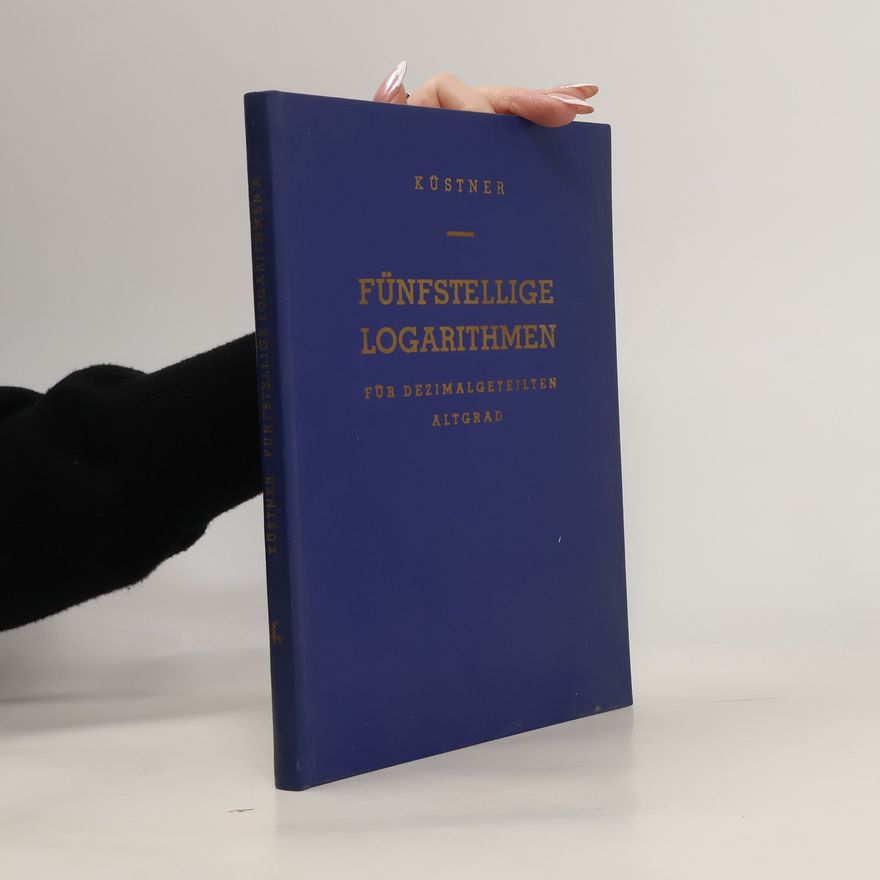 Kolektiv autorů Fünfstellige Logarithmen