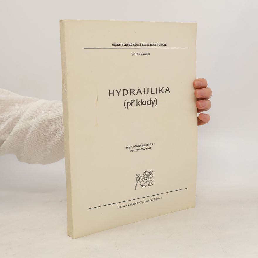Ivana Marešová Hydraulika (příklady)