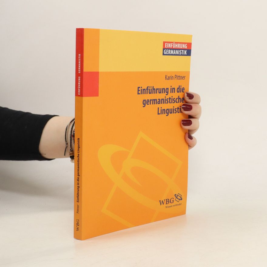 Karin Pittner Einführung in die germanistische Linguistik