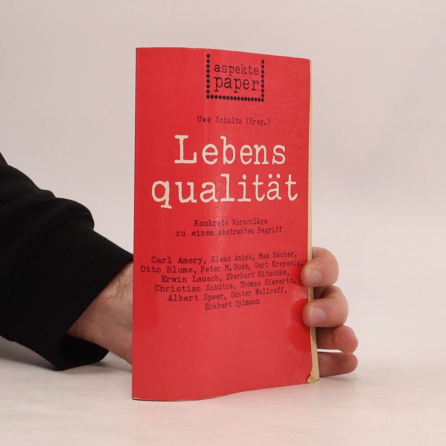 Uwe Schultz Lebensqualität