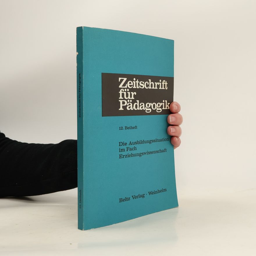 Uwe Langenbach Die Ausbildungsituation im Fach Erziehungswissenschaft