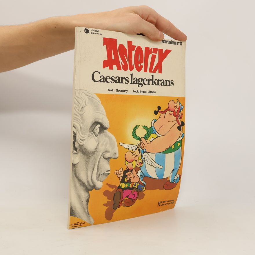 René Goscinny Asterix Caesars lagerkrans