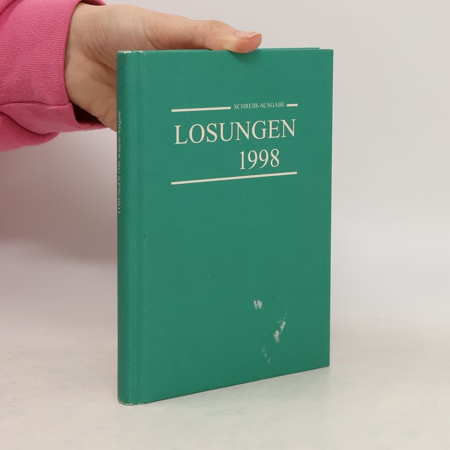 Autorenkollektiv Losungen 1998