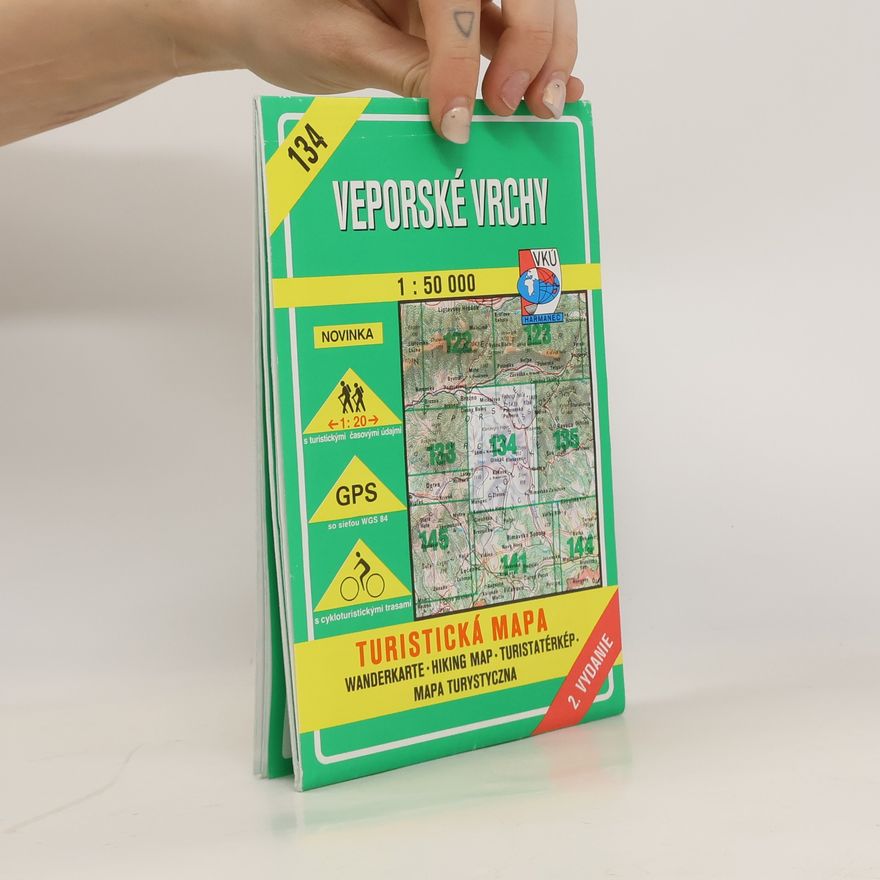 Kolektiv autorů Veporské vrchy 1:50 000