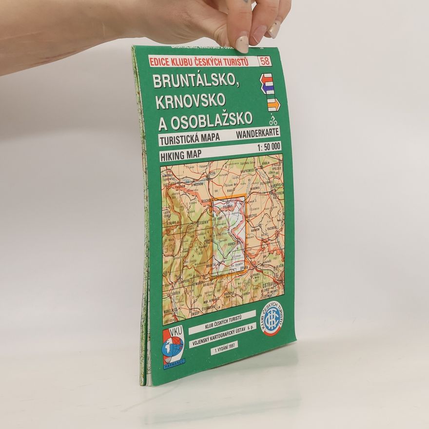 Autorenkollektiv Bruntálsko, Krnovsko a Osoblažsko: turistická mapa : 1 : 50 000
