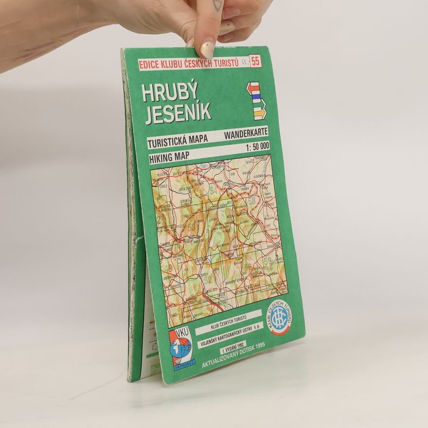 Kolektiv autorů Hrubý Jeseník, turistická mapa 1:50000