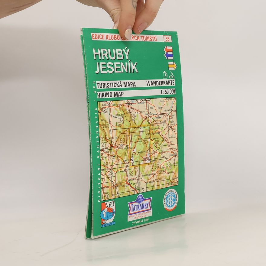 Kolektiv autorů Hrubý Jeseník. Turistická mapa