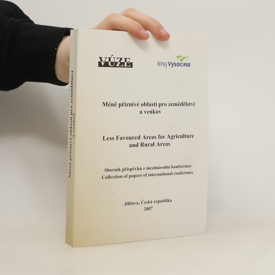 Autorenkollektiv Méně příznivé oblasti pro zemědělství a venkov