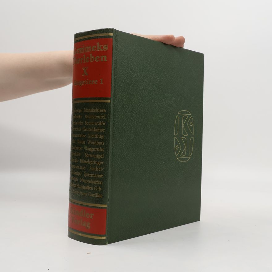 Autorenkollektiv Grzimeks Tierleben X. Säugetiere 1