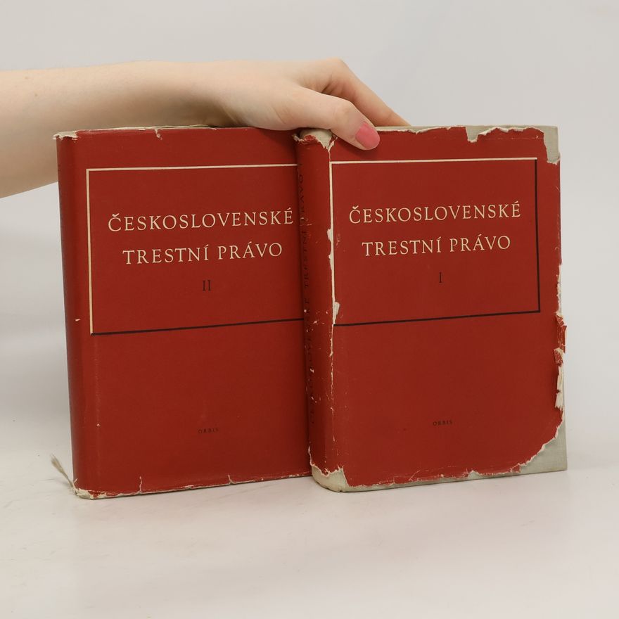 Autorenkollektiv Československé trestní právo I-II