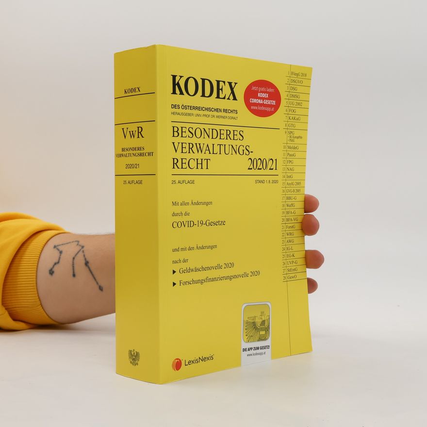 Kolektív autorov KODEX Besonderes Verwaltungsrecht 2020/21