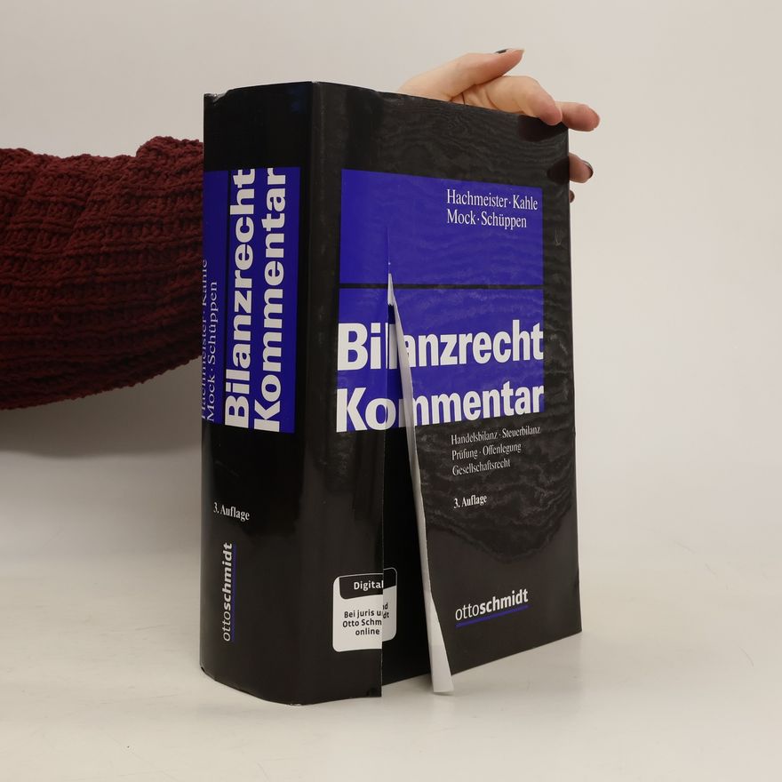 Hachmeister/Kahle/Mock/Schüppen Bilanzrecht Kommentar